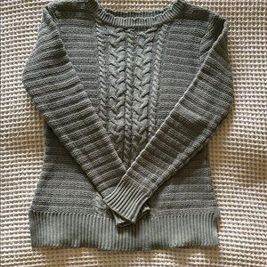 DownEast Sage green KnitSweater